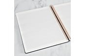 Block och Anteckningsböcker - KOZO Squared Notebook A4 Premium Navy - 321900
