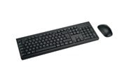 Tangentbord - Kensington KM270 EQ Uppladdningsbart set för stationära datorer – trådlöst - Tastatur & Mus set - Nordisk - Svart - K75560PN