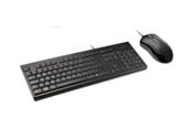 Tangentbord - Kensington KM100 EQ - Tastatur & Mus set - Schweizisk - Svart - K75452CH