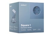 Switch-enheter - AVOLT Square 1 with 30W Dual USBC & Magnetic base 1.8m Shark Blue - SQ1-EUFC20-18SHB