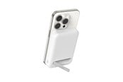 Mobile - Adapters & Chargers - Belkin 8k Qi2 MagSafe Compatible Powerbank with kickstand - BPD007BTWH