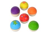 Träleksaker - Eichhorn Wooden Music Balls 6 pcs. - 100003487