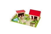 Träleksaker - Eichhorn Wooden Farm with Accessories 20 pcs. - 100004309