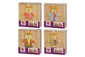 Babyleksaker - Eichhorn Wooden Puzzle Bear 20pcs. - 100005401