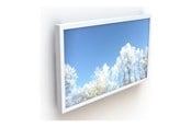 Väggfäste, AV-Möbel - HI-ND Touch mounting kit - for digital signage LCD panel - portrait - white - Max - recommended for 43" - WC4312T-5001-10
