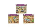 Babyleksaker - Eichhorn Wooden Mega Stud Puzzle - 100005454