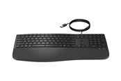 Tangentbord - HP 485 Comfort - Tangentbord - Dansk - Svart - 8T6M2AA#UUW