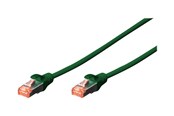 Nätverkskabel - DIGITUS Professional patch cable - 10 m - green - Grön - 10m - DK-1644-100/G
