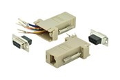 Nätverkskabel - DIGITUS ASSMANN serial RS-232 adapter - beige - Beige - AK-610516-000-I