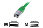 Nätverkskabel - DIGITUS Premium - patch cable - 0.5 m - green - Grön - 0.5m - DK-1531-005/G