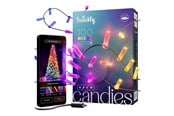 Smarta Hem - Twinkly Candies - string lights - LED x 100 - 7 W - RGB light - candle - transparent - TWKC100RGB-T