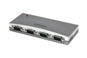 Nätverkskort (adaptrar osv.) - StarTech.com 4 Port USB to Serial RS232 Adapter - DB9M - RS232 Extension - Serial to USB (ICUSB2324) - serial adapter - USB - RS-232 x 4 - ICUSB2324