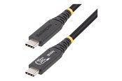 USB-kabel - StarTech.com 1m (3.3ft) USB4 Cable USB-IF Certified USB-C Cable 40 Gbps - USB-C cable - 24 pin USB-C to 24 pin USB-C - 1 m - 1M-40G-USB4-CABLE
