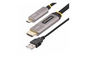 Displaykabel - StarTech.com 50ft (15.2m) USB-C to HDMI 2.0 Active Optical Cable 4K 60Hz - HDMI cable - 15.2 m - 146B-USBC-HDMI4K-AOC
