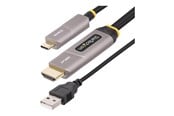 Displaykabel - StarTech.com 30ft (9.15m) USB-C to HDMI 2.0 Active Optical Cable 4K 60Hz - HDMI cable - 9.15 m - 145B-USBC-HDMI4K-AOC