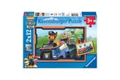Pusselspel - Ravensburger PAW Patrol Puzzle - PAW Patrol in Action 2x12pcs. Golv - 075911