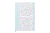 Block och Anteckningsböcker - Oxford Floral A5 Hardback Cover Casebound Journal Notebook 5mm Squares 160 Pages 4 Assorted Floral Designs SCRIBZEE Compatible - 400186604