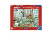 Pusselspel - Ravensburger Jigsaw puzzle Fleroux Rotterdam 1000 pcs. - 120001034
