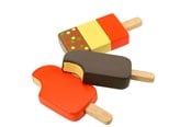 Träleksaker - Bigjigs Wooden Ice Cream per piece - BJF145