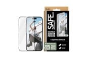 Mobiltelefontillbehör-Skyddsfilm - SAFE by PanzerGlass Screen Protection w. Black Frame iPhone 16 | 15 | Ultra-Wide Fit - SAFE95961