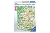 Pusselspel - Ravensburger Jigsaw Puzzle Map Of Seville 1000pcs. - 176076