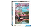 Pusselspel - Clementoni Jigsaw Puzzle Himeji Castle in Spring 1000pcs. - 39819