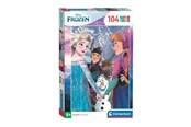 Pusselspel - Clementoni Jigsaw Puzzle Super Color Disney Frozen 104pcs. - 25742