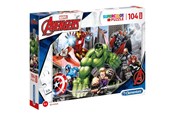 Pusselspel - Clementoni Jigsaw Puzzle Super Color Maxi The Avengers 104pcs. - 23688