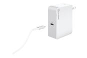 Mobile - Adapters & Chargers - ALOGIC - Travel Edition - power adapter - 24 pin USB-C - 60 Watt USB-C Wall Charger 60W – Travel Edition - WCC60WH