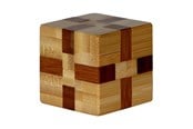 Pusselspel - Eureka 3D Bamboo Brain Puzzle Cube 3D pusselspel - 52473131