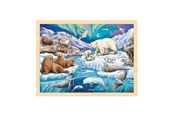 Pusselspel - Goki Wooden Jigsaw Puzzle Polar Night 96pcs. - 57328