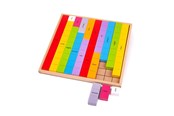Brädspel - Bigjigs Wooden Maths Game Connecting Numbers - 34017