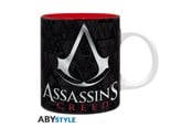 Merchandise - ABYstyle - ASSASSIN'S CREED Mug Crest black & red - Muggar - ABYMUGA204