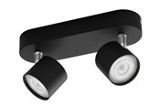 Lampor - Philips STAR bar/tube black 2x4.5W SELV Dim - 929003205201