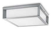 Lampor - Philips Skies wall lantern grey 2x42W 230V - 915002148103