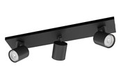 Lampor - Philips Runner 3-spot track black - 929003204901