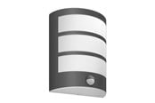 Lampor - Philips Python outdoor wall lamp with sensor 6W 2700K anthracite - 929003188001
