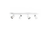 Lampor - Philips Paisley 4-spot track white - 915005530301