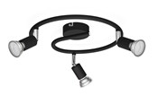 Lampor - Philips Limbali plate/spiral black 3x50W 230V - 929003253301