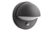 Lampor - Philips June wall lantern anthracite 1x42W 230V IR (sensor - 915002146003