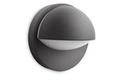 Lampor - Philips June wall lantern anthracite 1x42W 230V - 915002145803