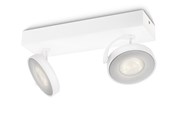 Lampor - Philips Clockwork spot rail 2x5W 2700K white - 915004331001