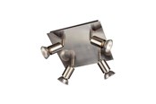 Lampor - Philips CARREA plate/spiral nickel 4x50W 230V - 915000868702