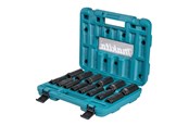 Verktyg - Makita E-16586 Impact Black impact Socket Set - 14 Pieces - E-16586