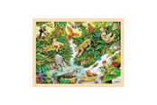 Pusselspel - Goki Wooden Jigsaw Puzzle In the Jungle 96pcs. Trä - 57329