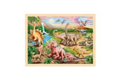 Pusselspel - Goki Wooden Jigsaw Puzzle Dinosaur 96pcs. Trä - 57348