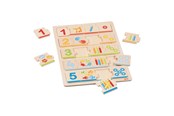 Pusselspel - Goki Wooden Jigsaw Puzzle Learn to Count 20 pcs. Trä - 57344