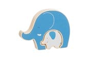 Pusselspel - Goki Wooden Puzzle Standing Elephant 2 pcs. Trä - 57330
