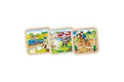 Pusselspel - Goki Wooden Jigsaw Puzzle - assorted Trä - 57382