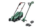 Gräsklippare - Bosch Batterigräsklippare 18V Lawnmower and grass trimmer with 4.0Ah battery and charger - 06008B9D02